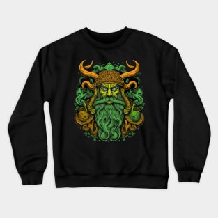 Cernunnos celtic horned god Crewneck Sweatshirt